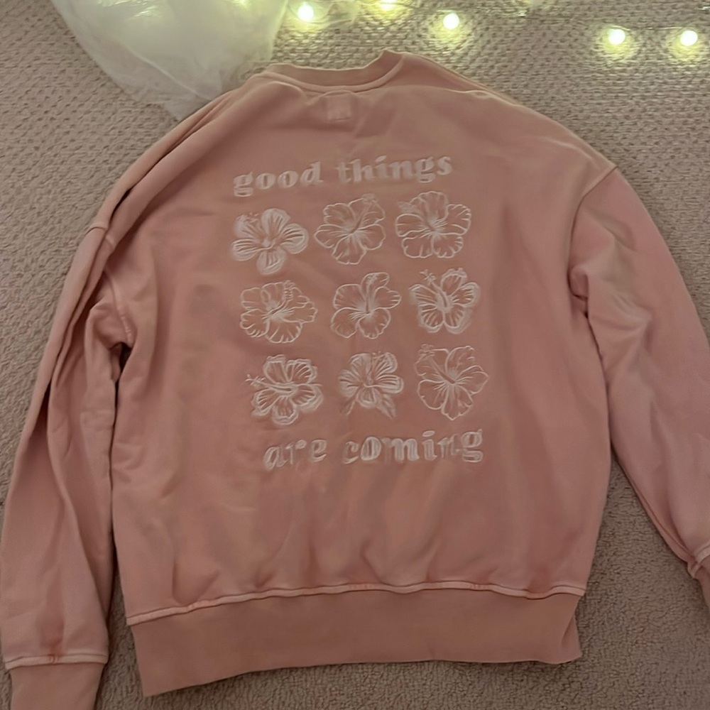 GOOD THINGS ARE COMIGN OVERSIZED CREW